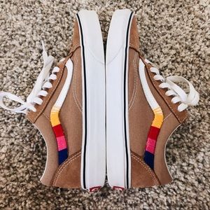 Hand Embroidered Vans
